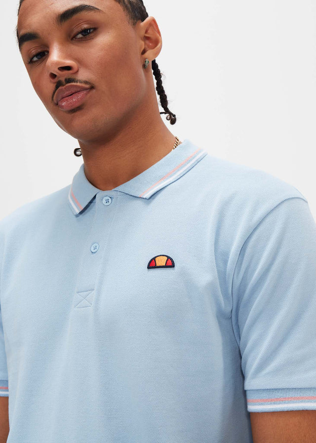 Ellesse Polos  Rooks polo - light blue light pink white 