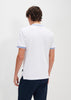 Ellesse Polo's  Rooks polo - white light blue dark blue 