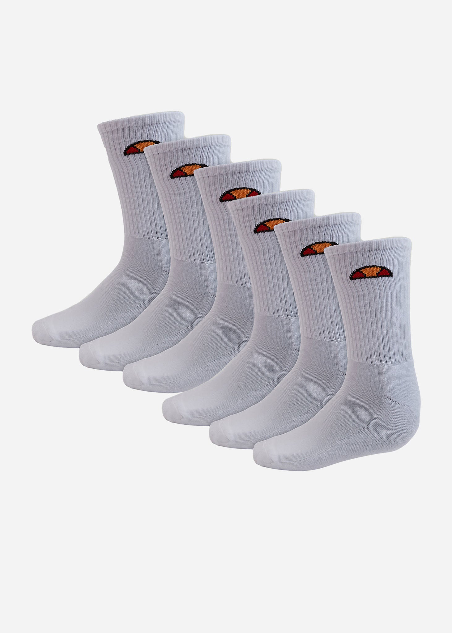 Ellesse Sokken  Tamuna 6 pk sock - white 