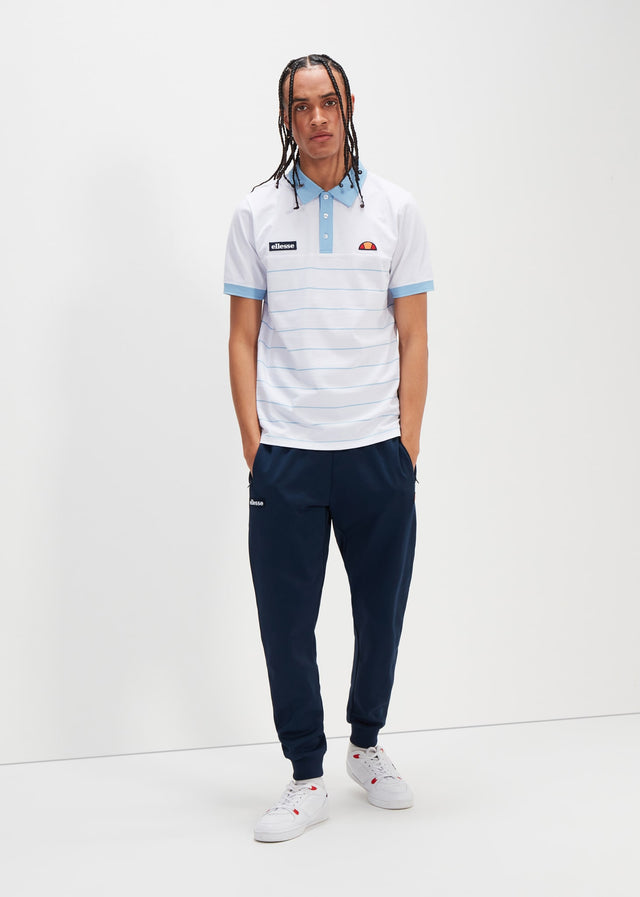 Ellesse Polos  Tor polo - white light blue 