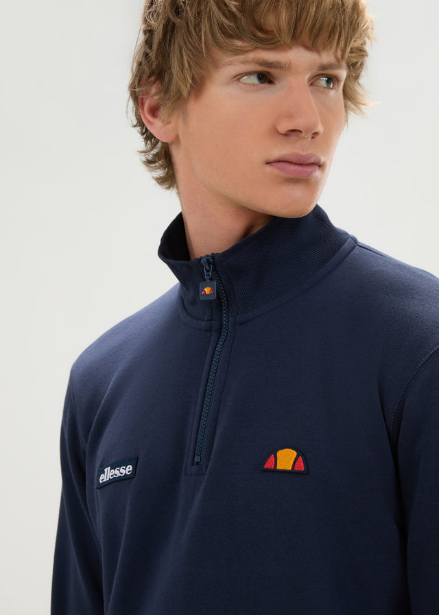Ellesse Sweaters Verazo quarter zip top - navy