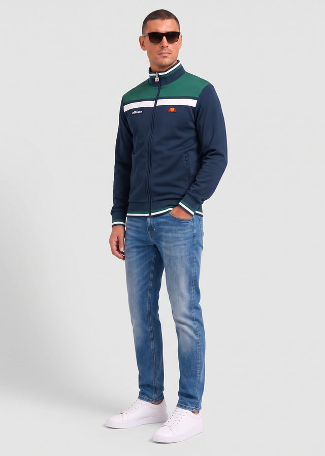 Ellesse Cardigans Vignola track top - navy teal