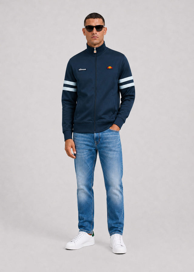 Ellesse Cardigans Roma track jacket - navy light blue