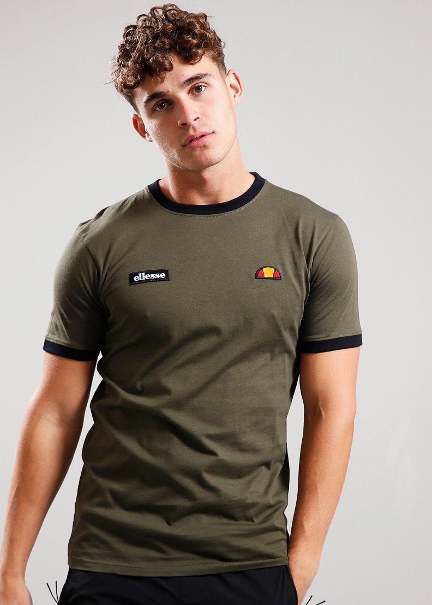 Ellesse T-shirts Ferdorini tee - khaki