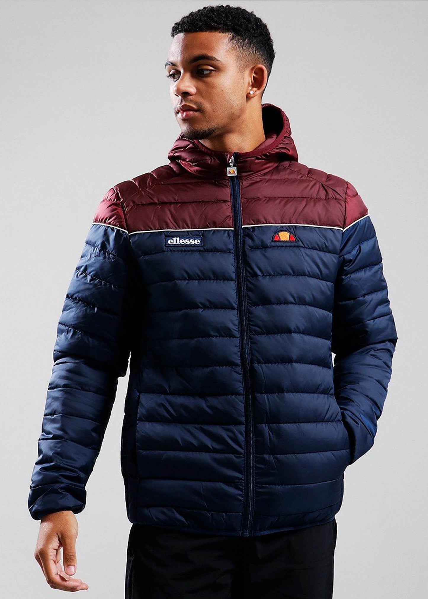 Ellesse Jassen Lombardy 2 padded jacket - navy