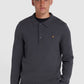 Farah Polo's  Sweater hamlet knit ls polo - charcoal 