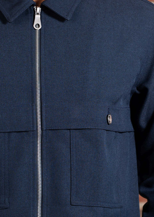 Farah Jackets Sonny overshirts - ink navy