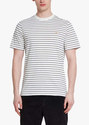 Farah T-shirts Oakland ss tee - ecru