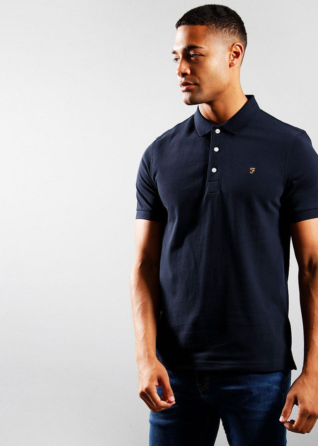 Farah Polos Blanes polo - true-navy