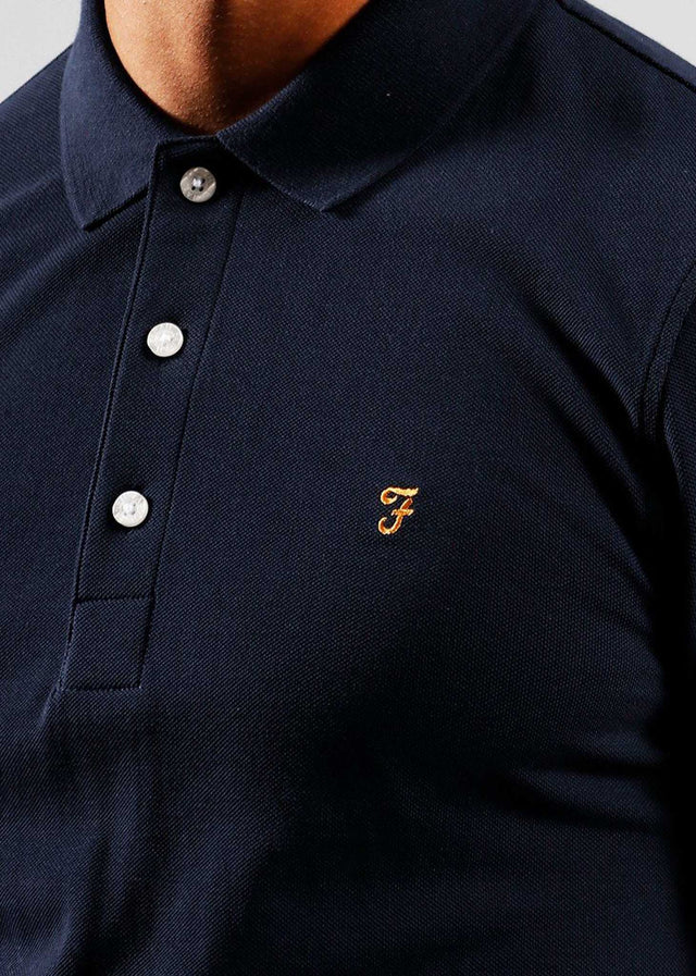Farah Polos Blanes polo - true-navy