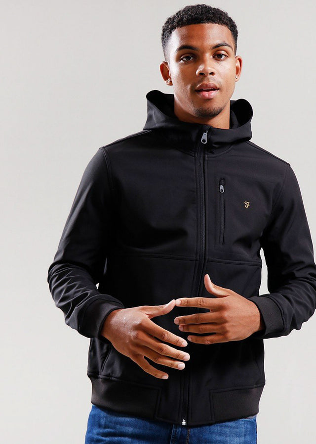 Farah Jackets Rudd softshell jacket - black