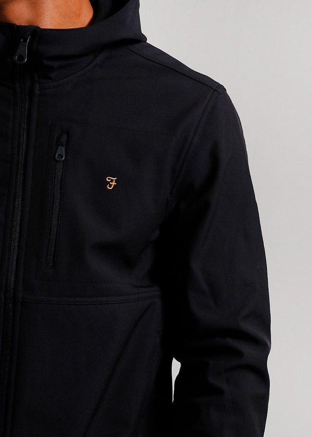 Farah Jackets Rudd softshell jacket - black