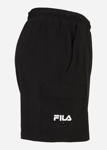 Fila Zwembroeken  Salerno cargo beach short - black 