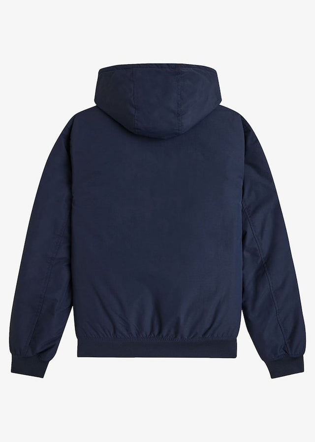 Fred Perry Jackets Hooded brentham jacket - dark airforce