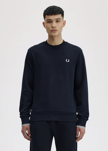 Fred Perry Truien Crew neck sweatshirt - navy