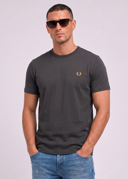 Ringer t-shirt - anchor grey