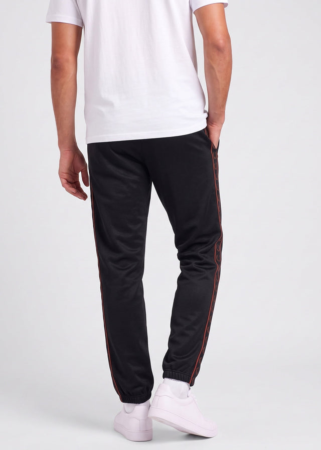 Fred Perry Pants Contrast tape track pant - black