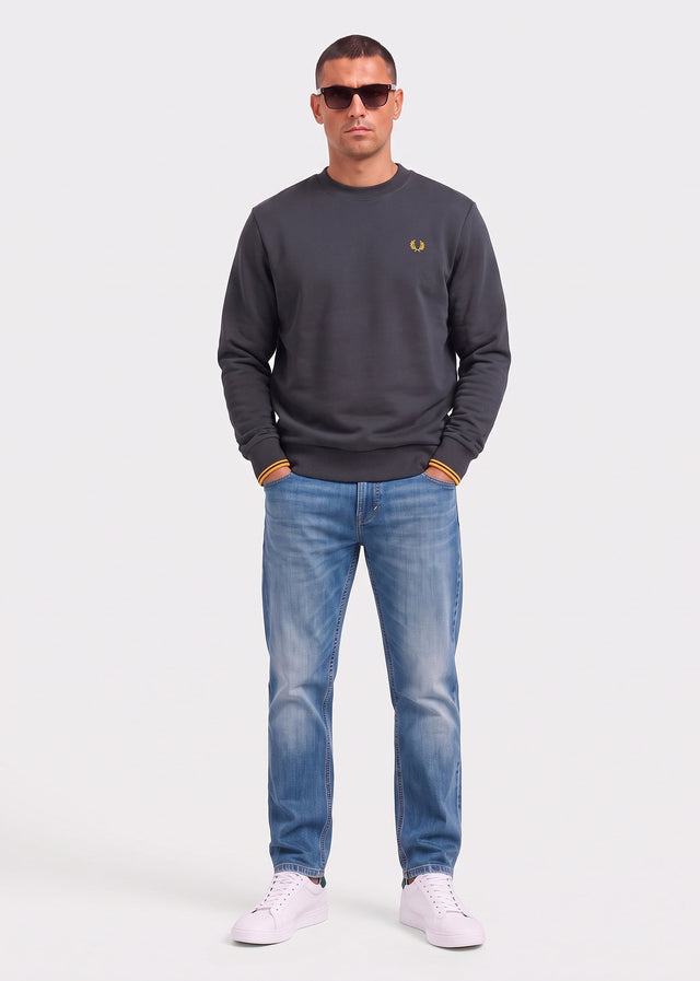 Fred Perry Sweaters Crew neck sweatshirt - anchor grey golden