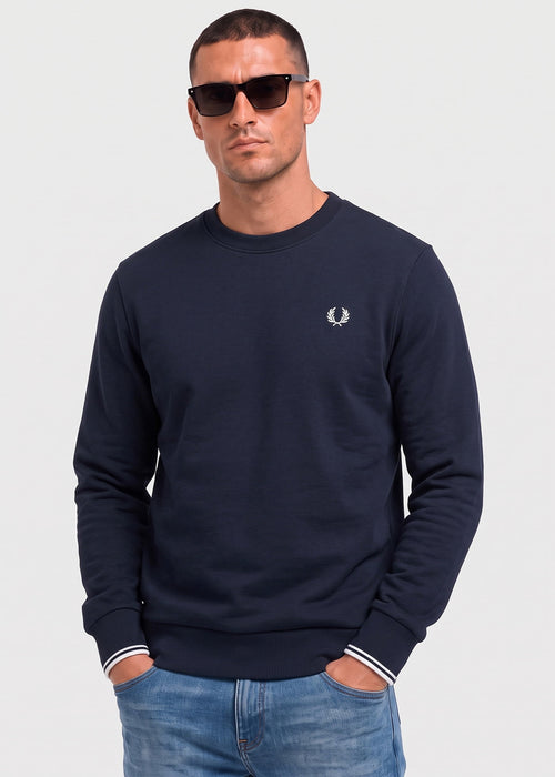 Crew neck sweatshirt - navy