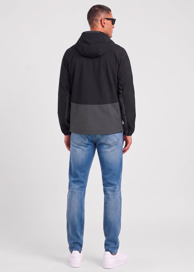 Fred Perry Jackets Tipped colour block jacket - black