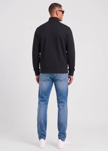 Fred Perry Vesten Zip through sweatshirt - black
