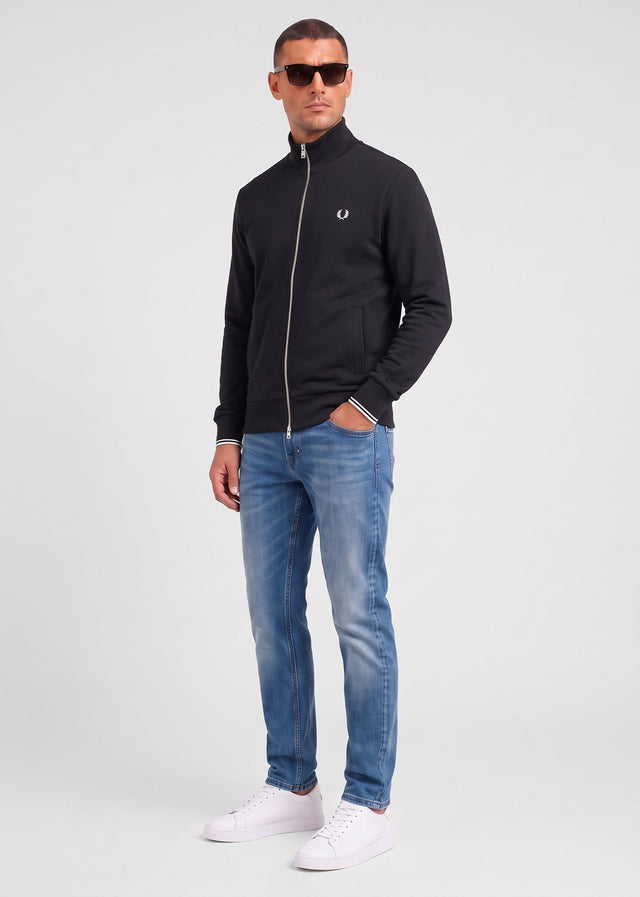 Fred Perry Cardigans Zip through sweatshirt - black