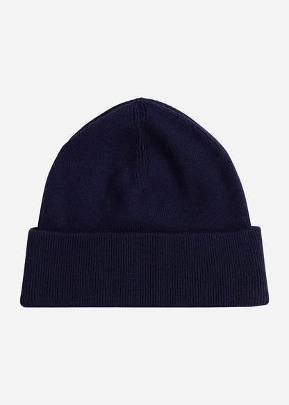 Fred Perry Mutsen  Classic beanie - navy snow white 