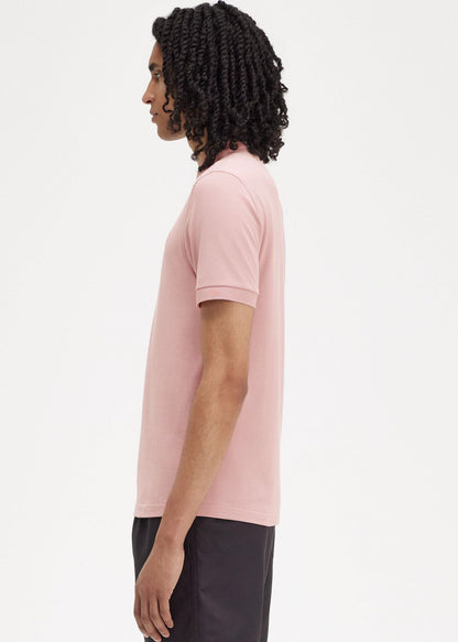 Fred Perry Polo's  Plain fred perry shirt - dusty rs pink black 