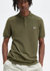 Fred Perry Polo's  Plain fred perry shirt - unigreen lghtice 