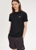 Fred Perry T-shirts  Rear powder laurel graphic tee - black 