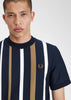 Fred Perry T-shirts  Gradient stripe t-shirt - navy 