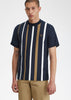 Fred Perry T-shirts  Gradient stripe t-shirt - navy 