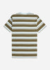 Fred Perry T-shirts  Stripe t-shirt - ungre snwh lgice 