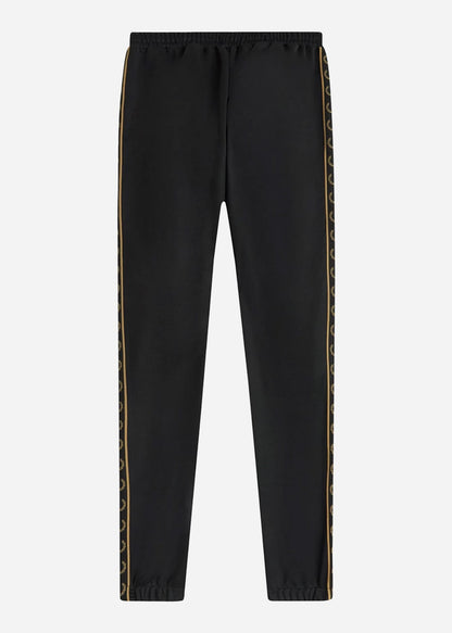 Fred Perry Jogginbroeken  Seasonal taped track pant - black stone / gold 