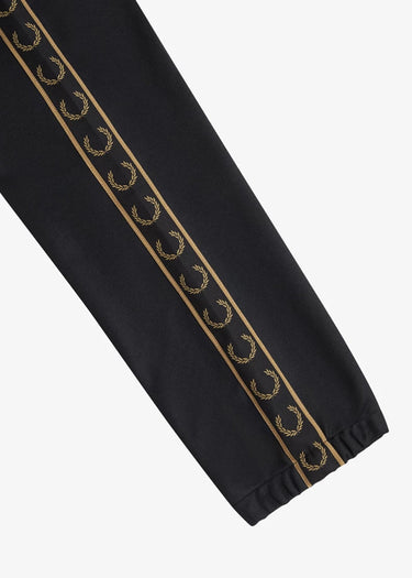 Fred Perry Joggingbroeken Seasonal taped track pant - black stone / gold
