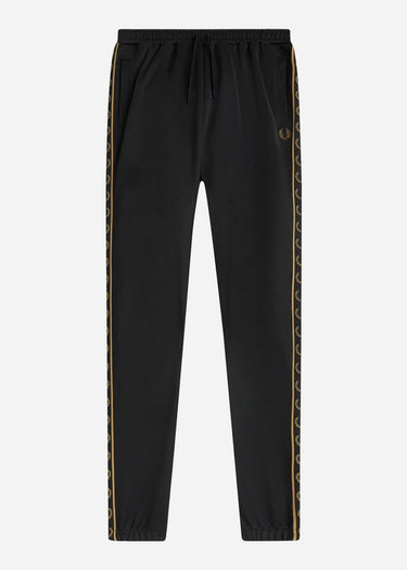 Fred Perry Joggingbroeken Seasonal taped track pant - black stone / gold