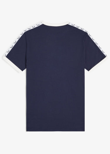 Fred Perry T-shirts Taped ringer t-shirt - carbon blue