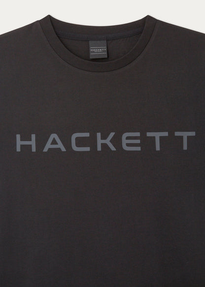 Hackett London T-shirts  Essential tee - blk grey 