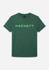 Hackett London T-shirts  Essential tee - green grey 