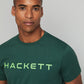 Hackett London T-shirts  Essential tee - green grey 