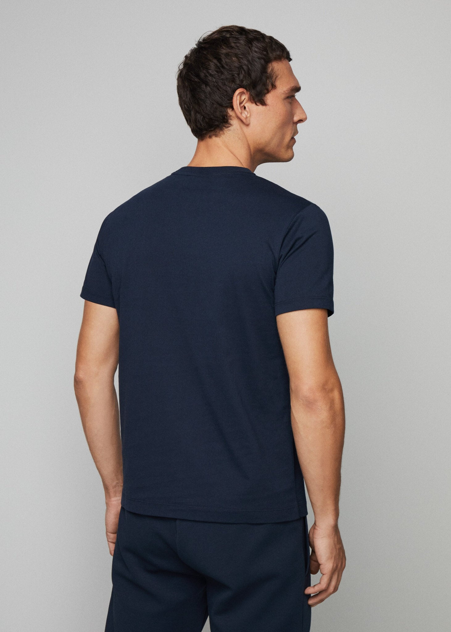 Hackett London T-shirts  Essential tee - navy grey 