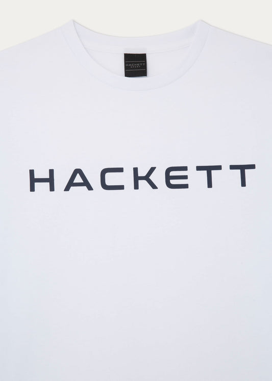 Hackett London T-shirts  Essential tee - white navy 