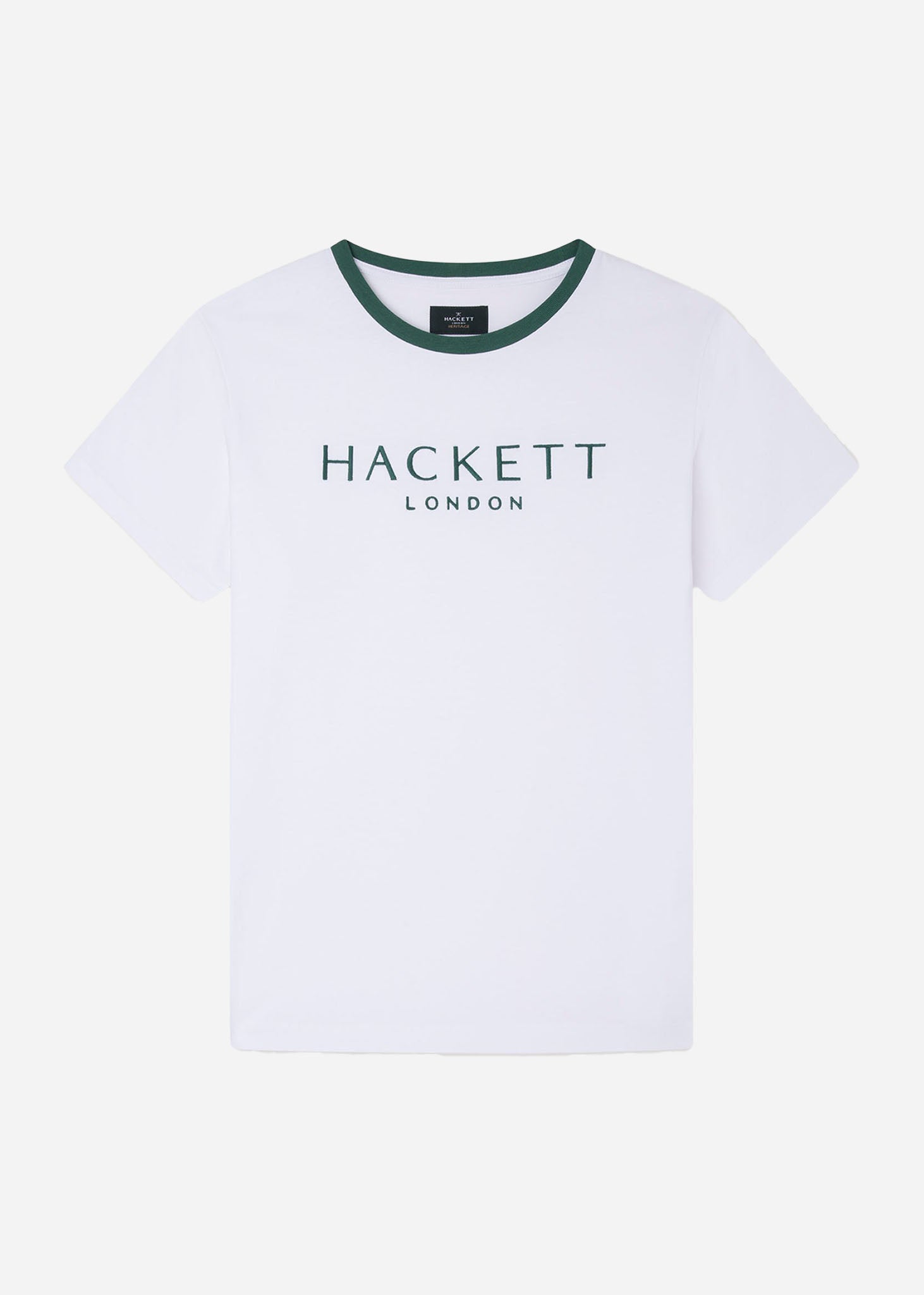 Hackett London T-shirts  Heritage classic tee - white 