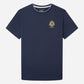 Hackett London T-shirts  Heritage logo tee - navy 
