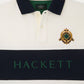 Hackett London Polo's  Heritage panel polo - white 