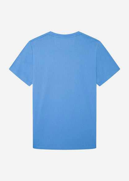 Hackett London T-shirts  Swim trim logo tee - marina 