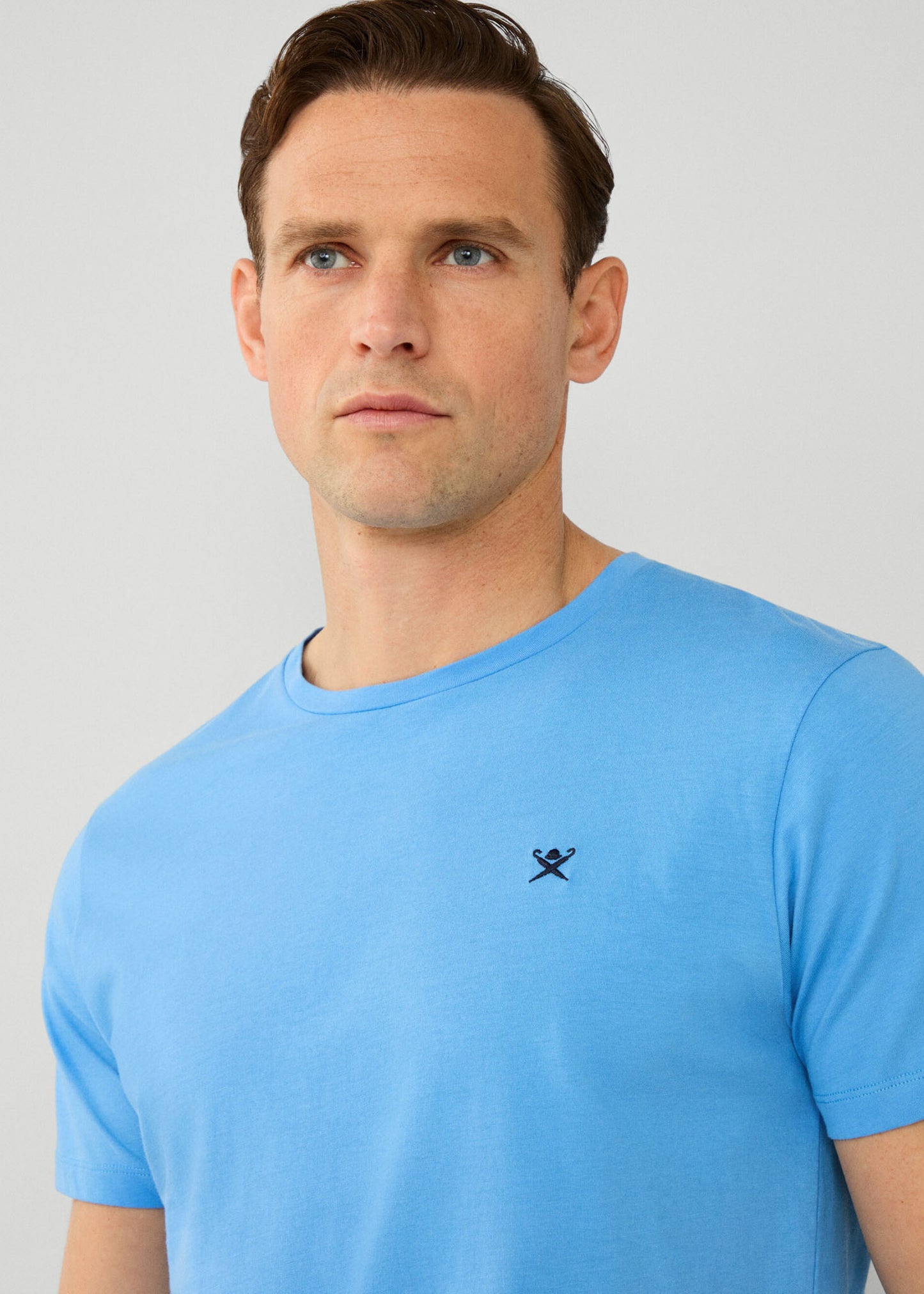 Hackett London T-shirts  Swim trim logo tee - marina 