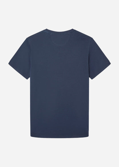 Hackett London T-shirts  Swim trim logo tee - navy 