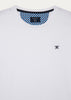 Hackett London T-shirts  Swim trim logo tee - white 