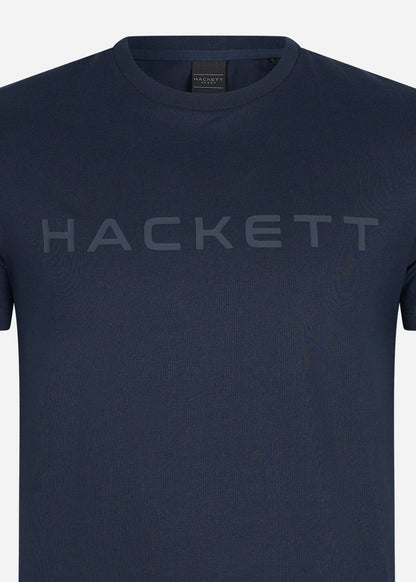 Hackett London T-shirts  Essential tee - navy grey 